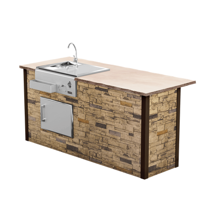 Stacked Stone Terra Brown