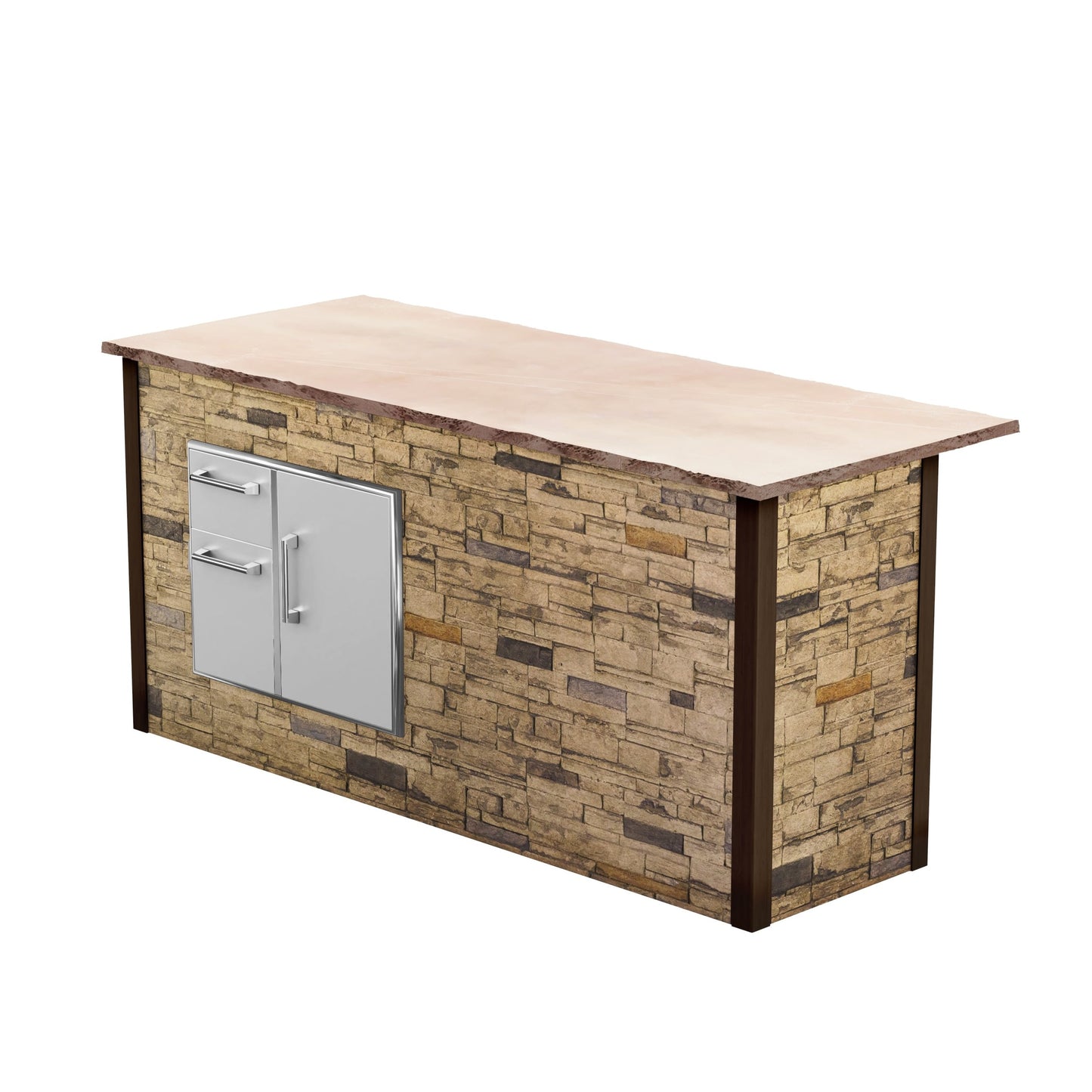 Stacked Stone Terra Brown