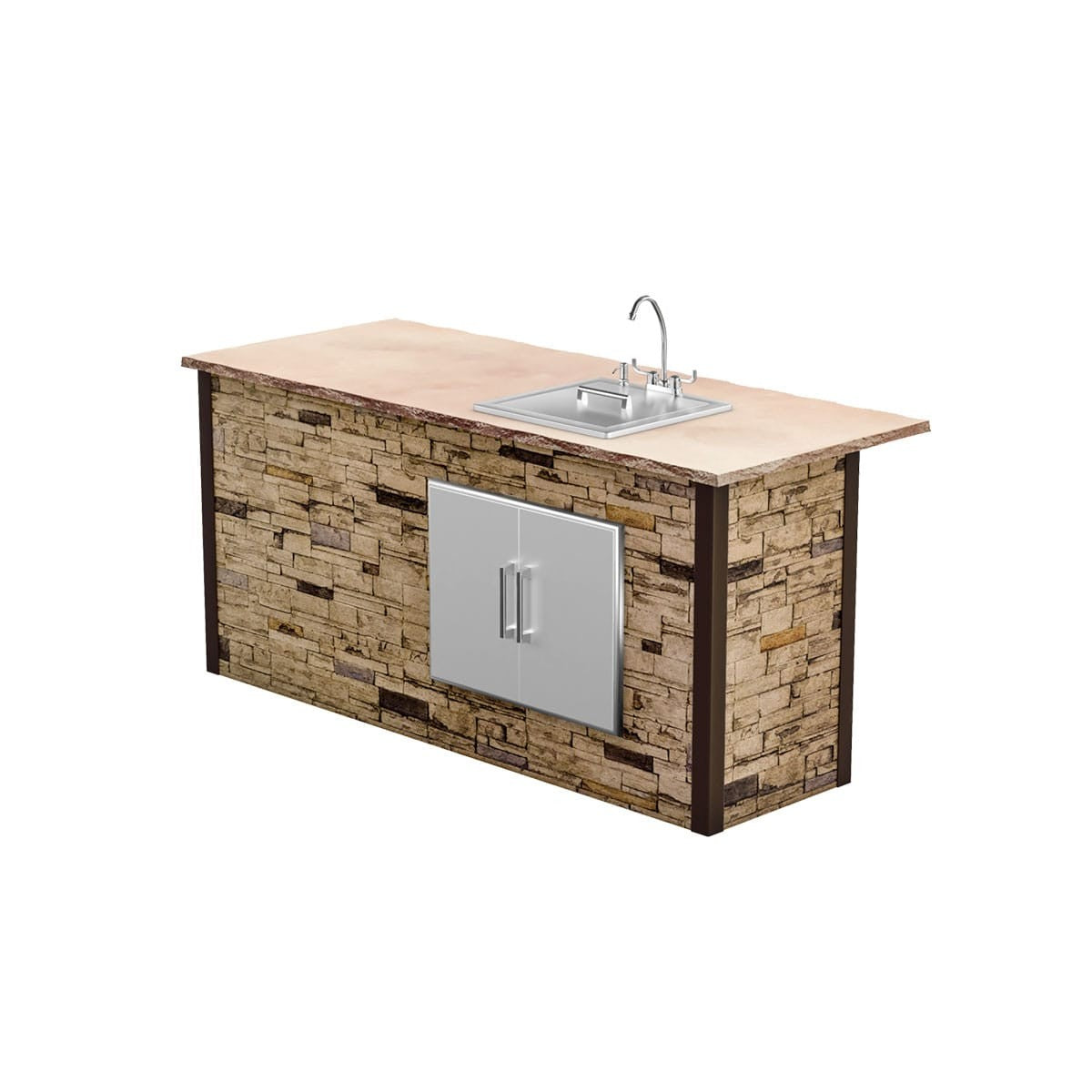7' Sink Bar - RTA Outdoor Living // BetterPatio.com