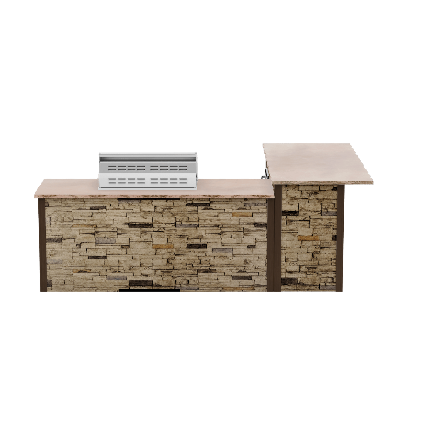 Stacked Stone Brown, Left