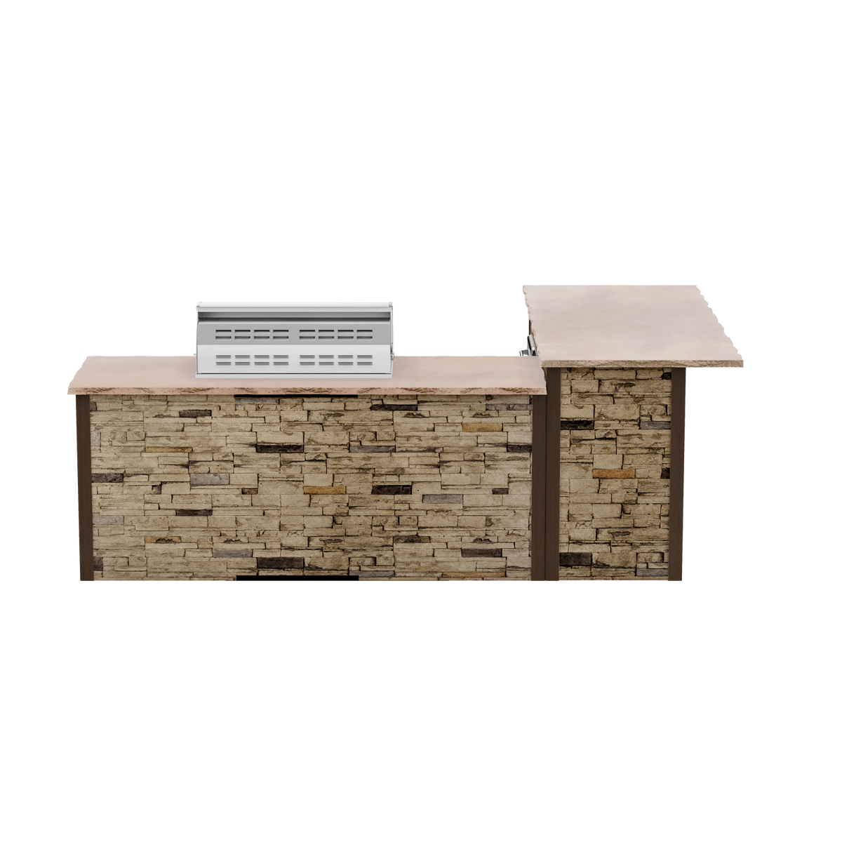 Stacked Stone Brown, Left