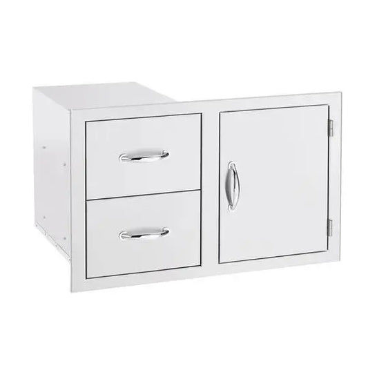 Summerset Professional Grills 42 inch 2 Drawer and Access Door Combo SSDC2-42 - BetterPatio.com