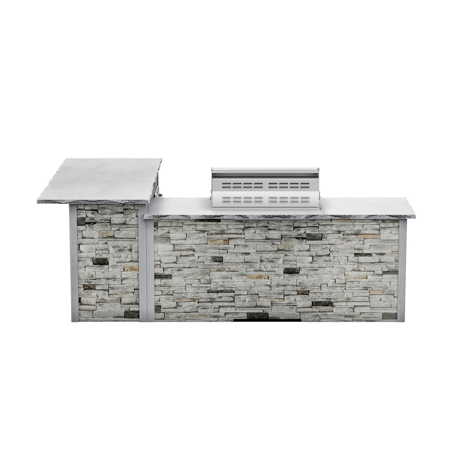 Stacked Stone Gray, Right