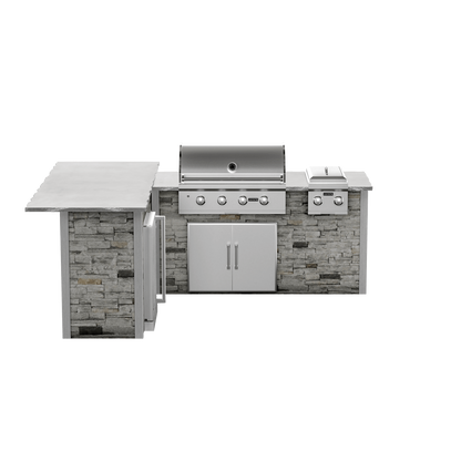 Stacked Stone Gray, Left