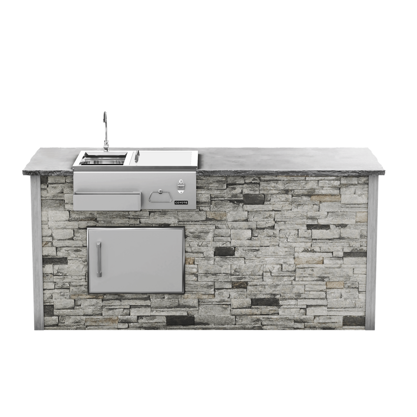 Stacked Stone Gray