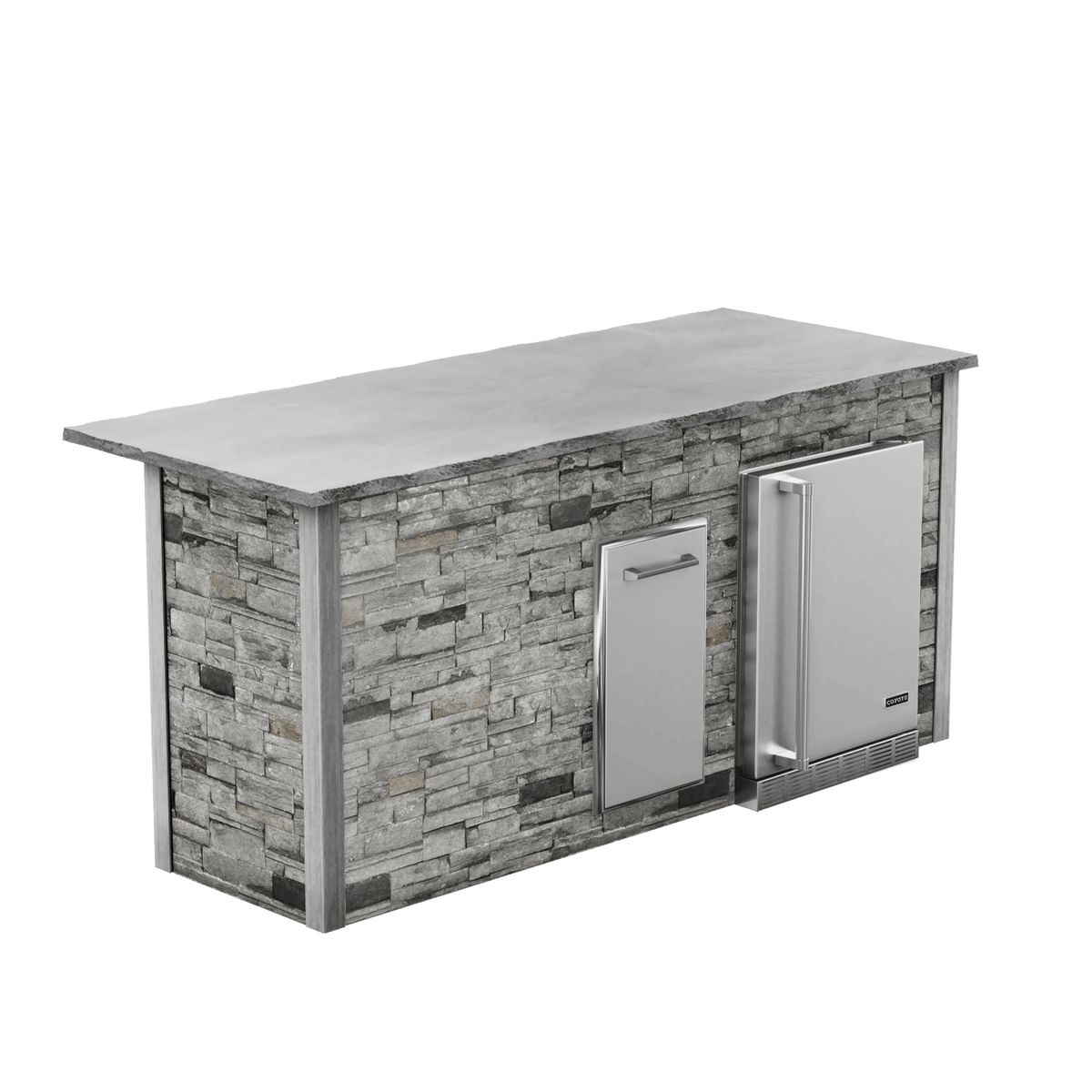 Stacked Stone Gray