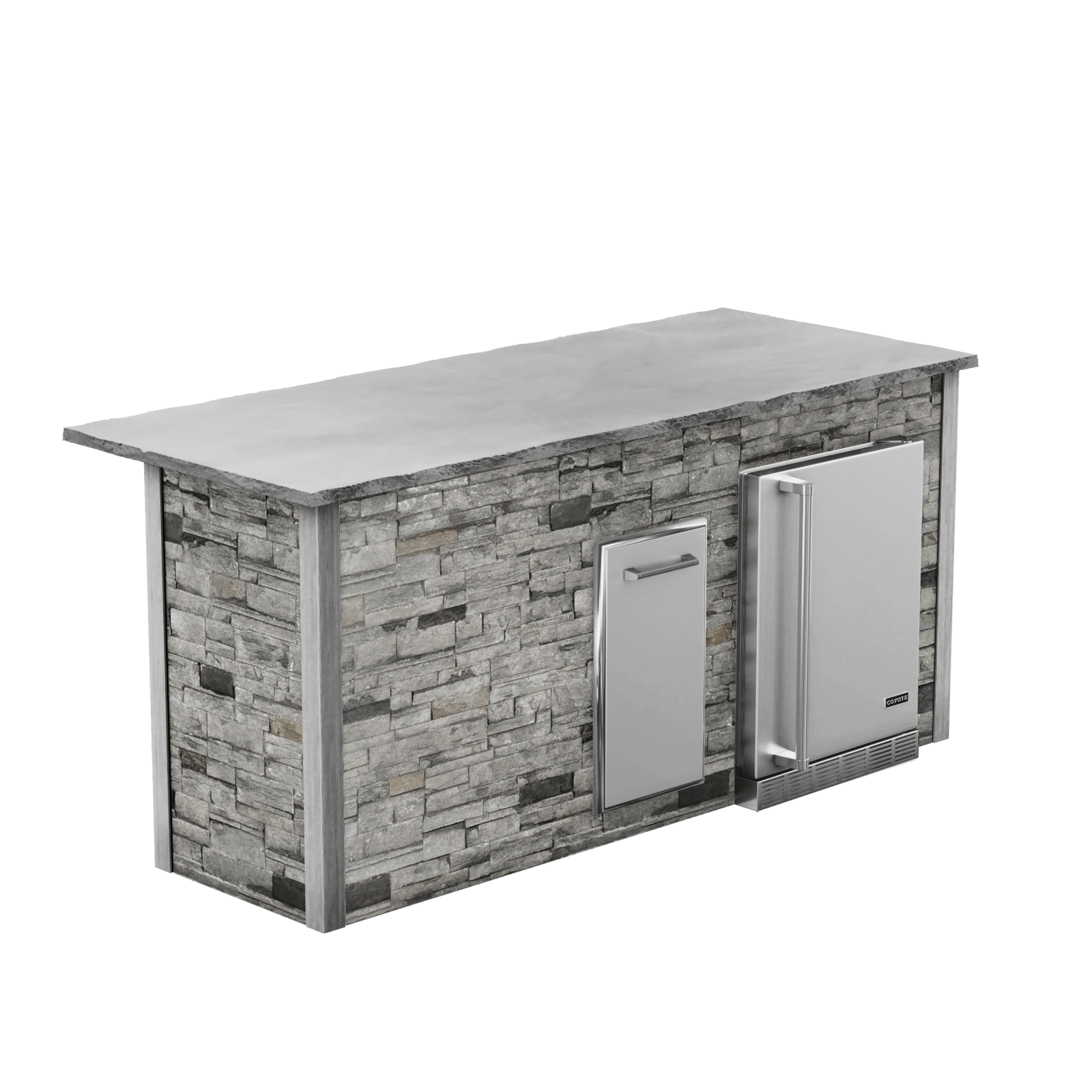 Stacked Stone Gray