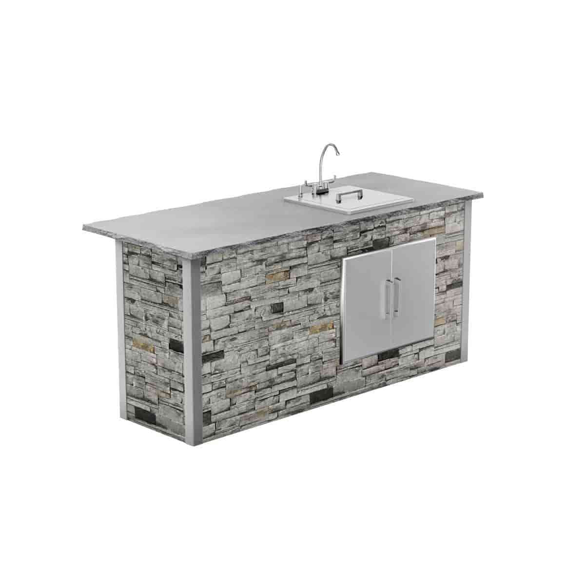 7' Sink Bar - RTA Outdoor Living // BetterPatio.com