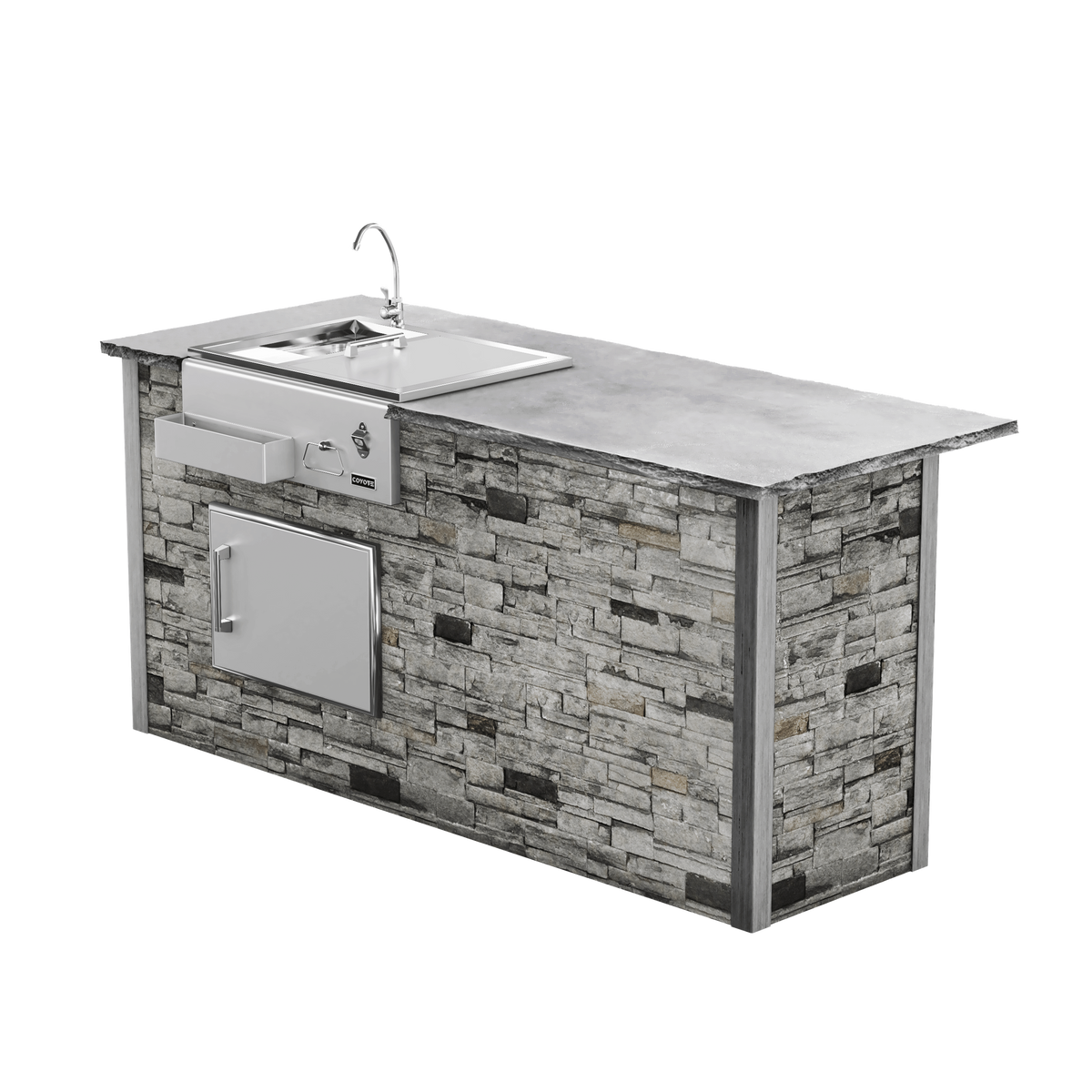 Stacked Stone Gray