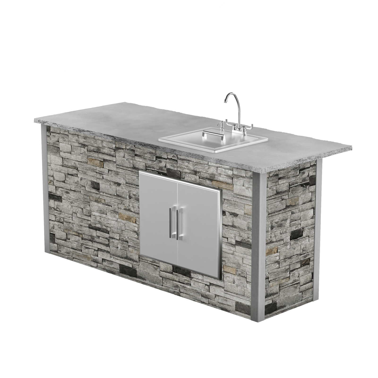 Stacked Stone Gray