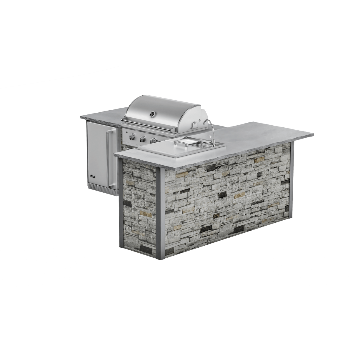 Stacked Stone Gray, Right