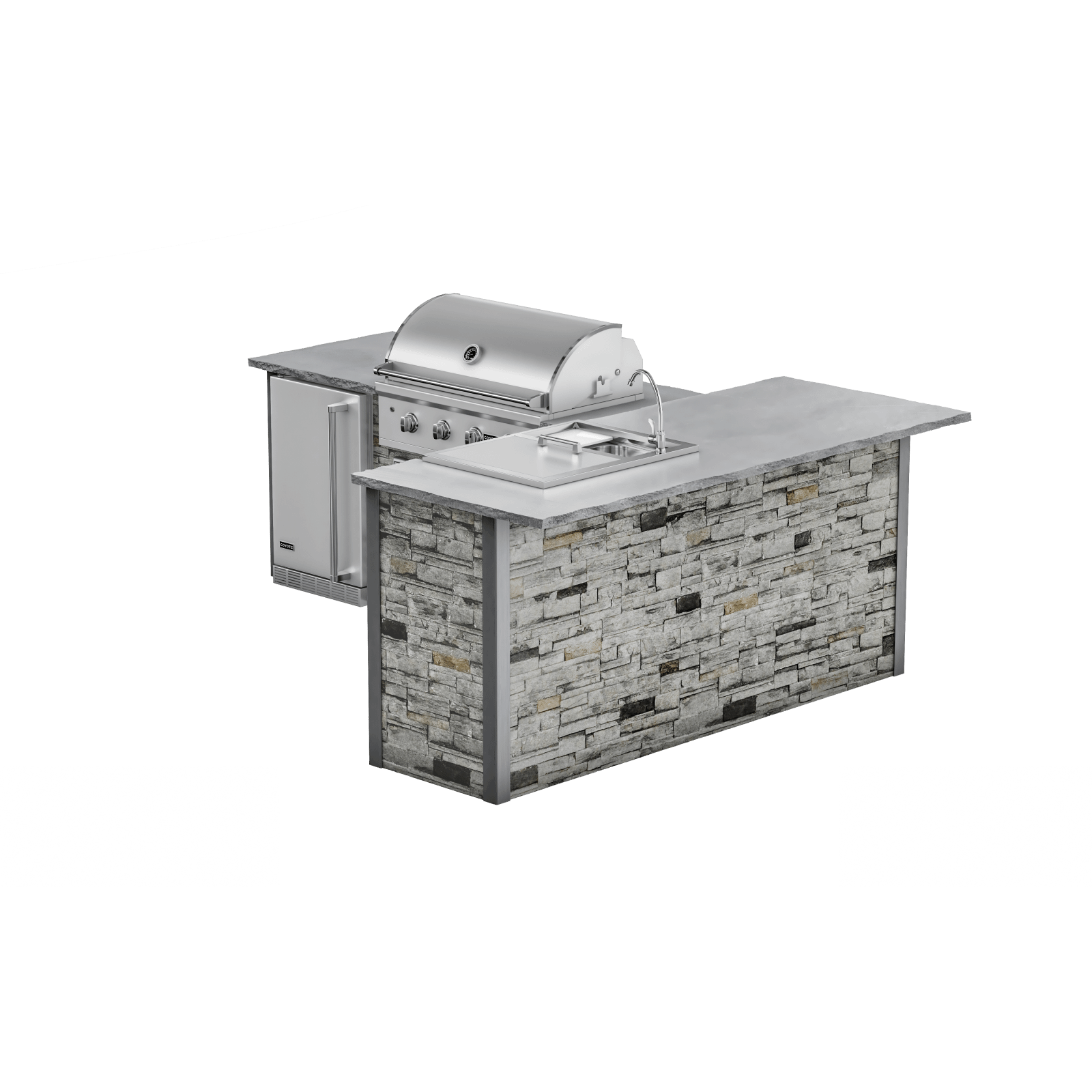 Stacked Stone Gray, Right