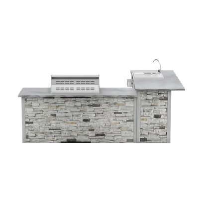 Stacked Stone Gray, Left