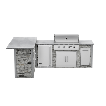 Stacked Stone Gray, Left