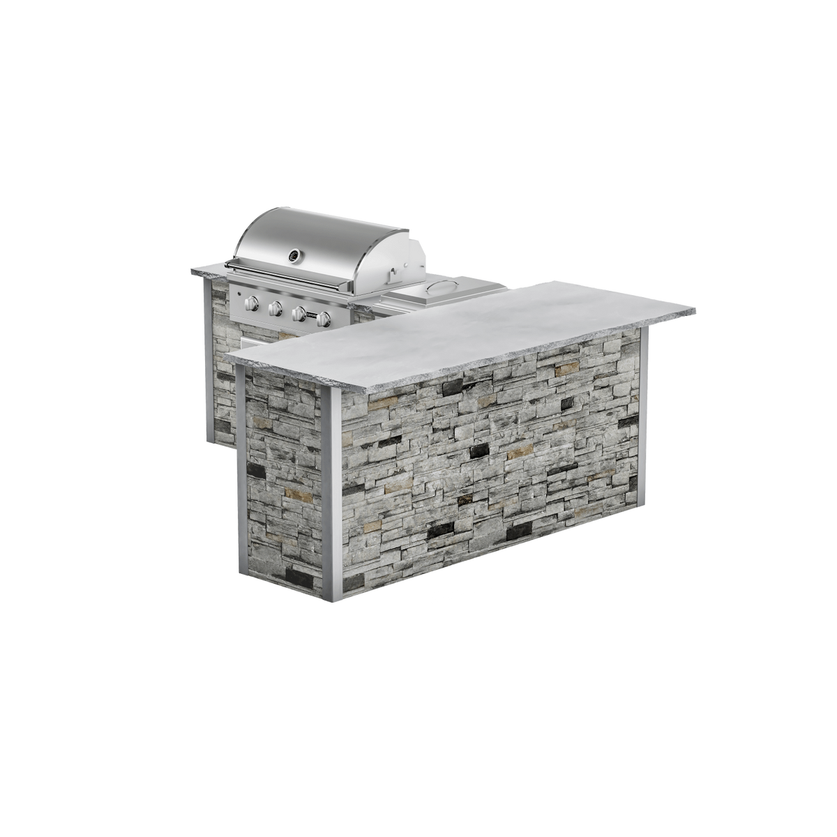 Stacked Stone Gray, Right
