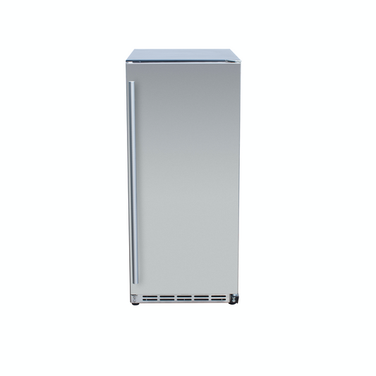 Summerset 15 Inch 3.2C Outdoor Rated Refrigerator SSRFR-15S - BetterPatio.com