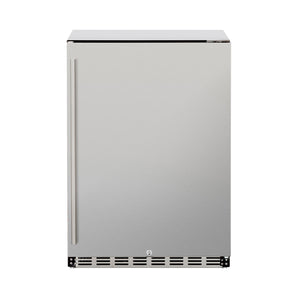 Summerset 24 Inch 5.3c Deluxe Outdoor Rated Refrigerator SSRFR-24D - BetterPatio.com