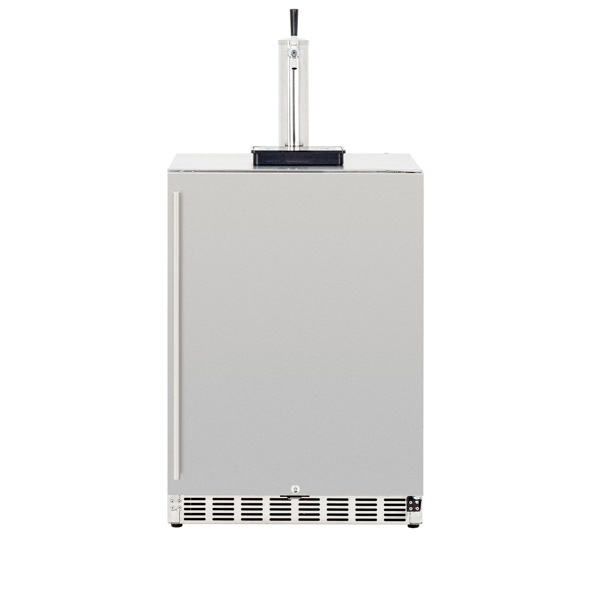 Summerset 24 Inch 6.6c Deluxe Outdoor Rated Kegerator Single Tower SSRFR-24DK1 - BetterPatio.com