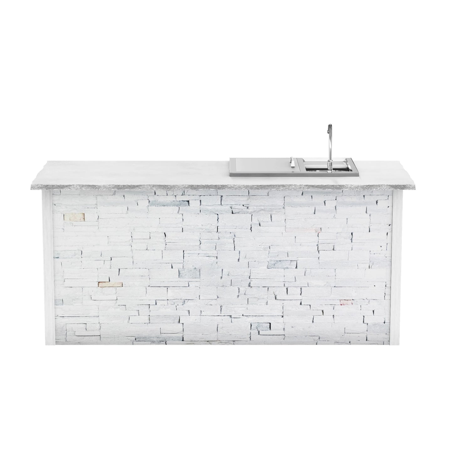 Stacked Stone White
