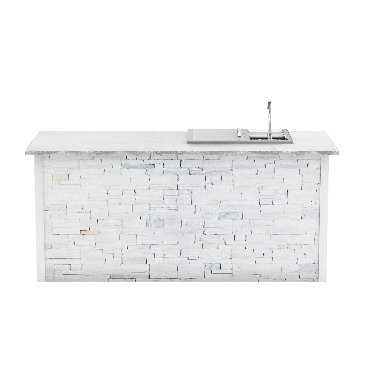 Stacked Stone White