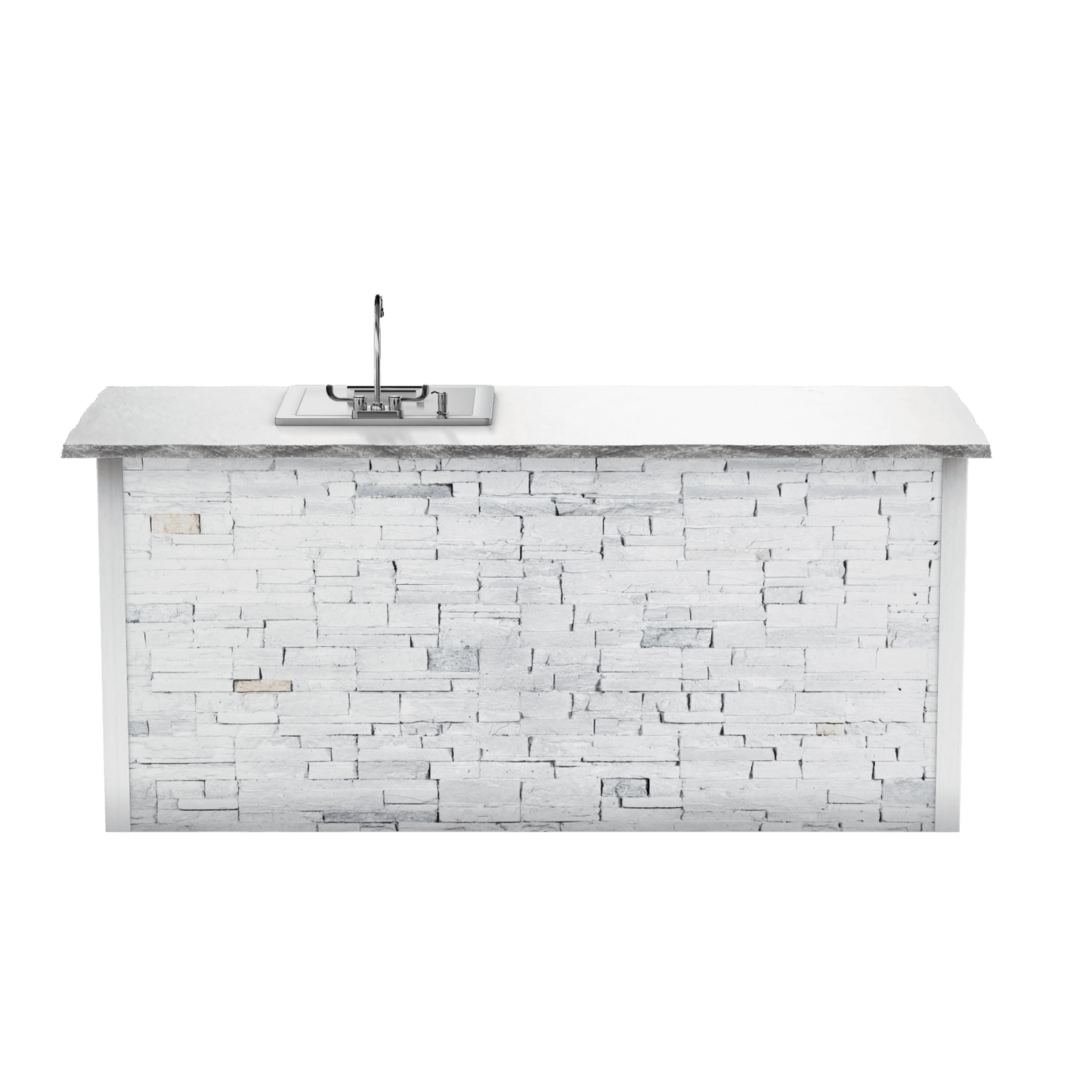 Stacked Stone White