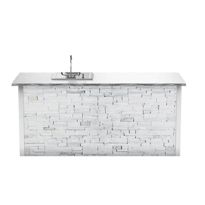 Stacked Stone White