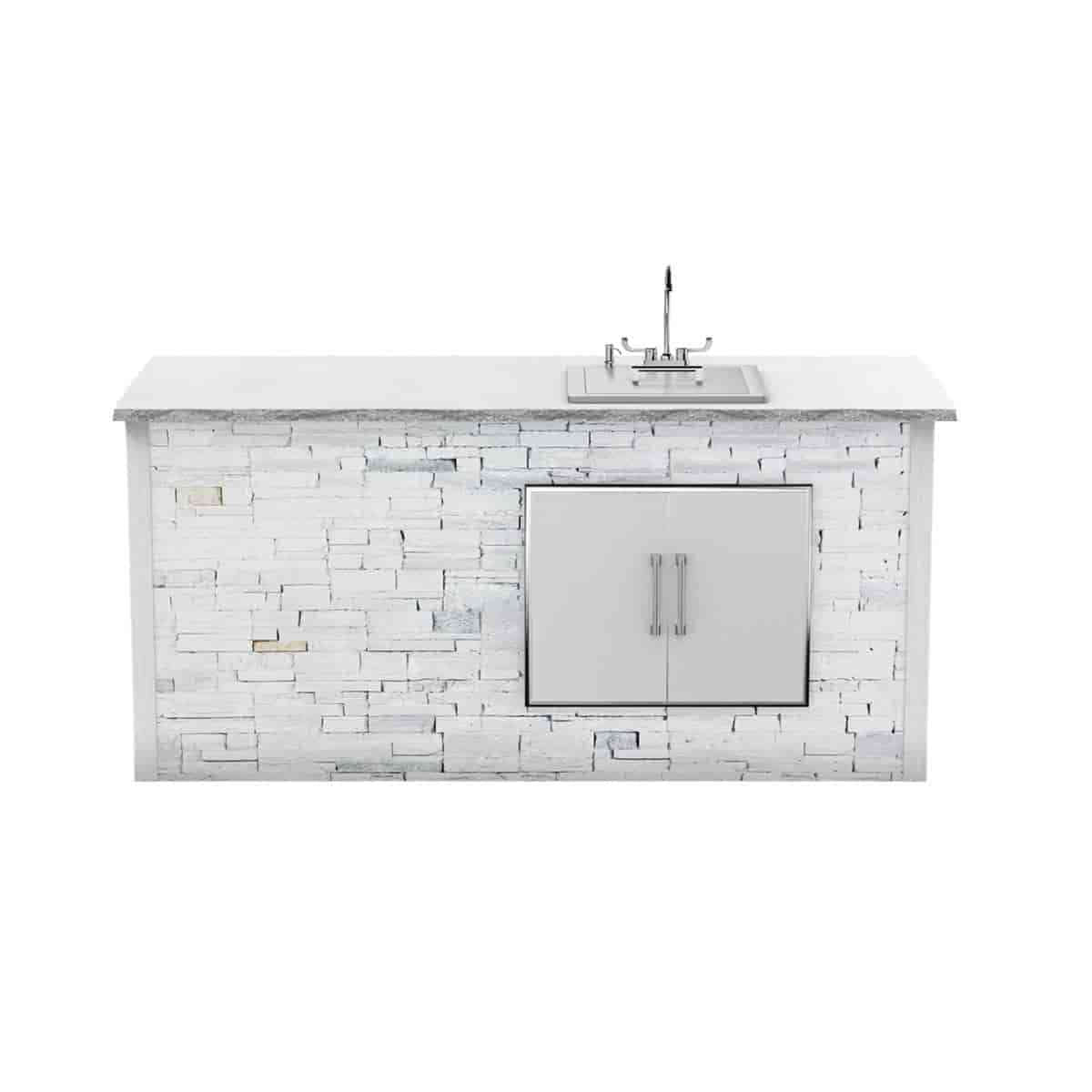 7' Sink Bar - RTA Outdoor Living // BetterPatio.com
