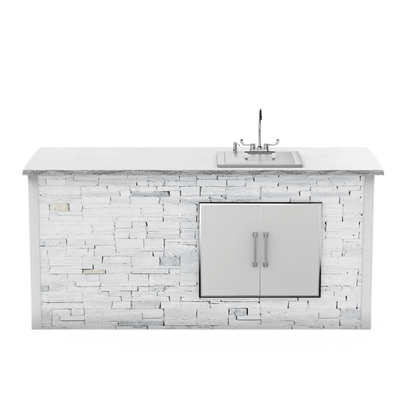 Stacked Stone White