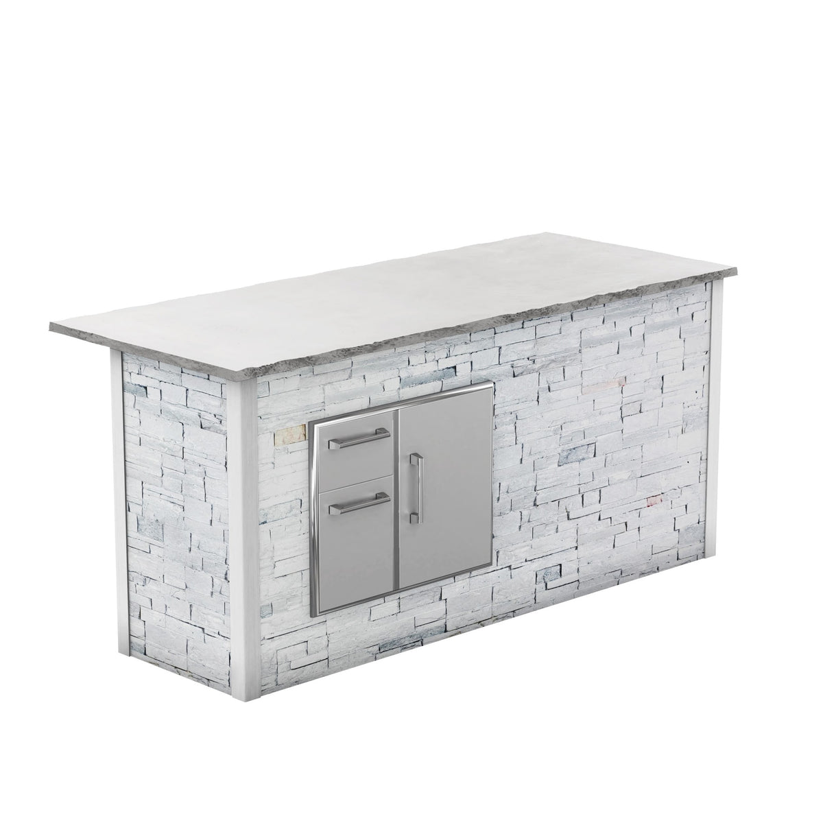 Stacked Stone White