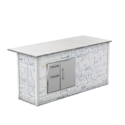 Stacked Stone White