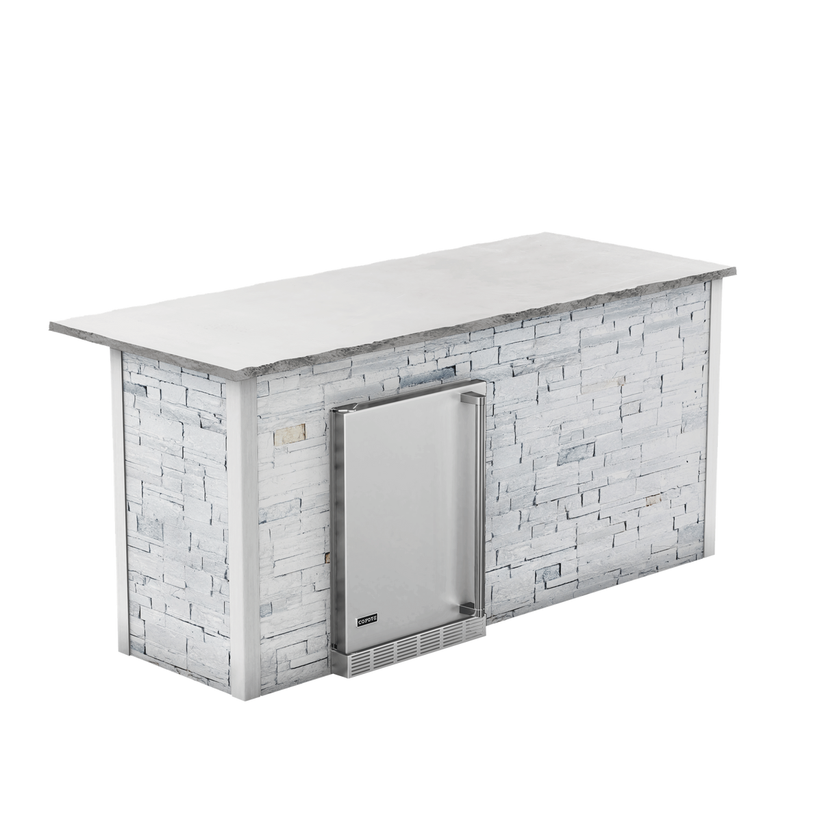 Stacked Stone White