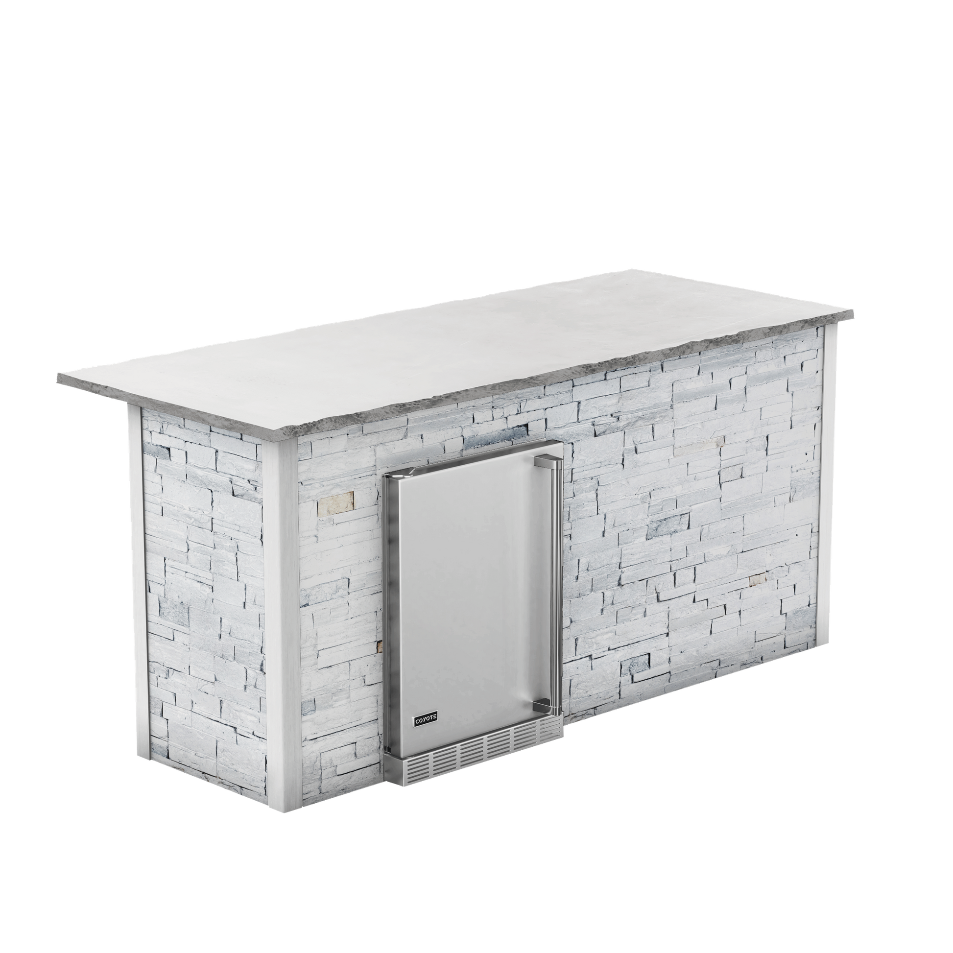 Stacked Stone White