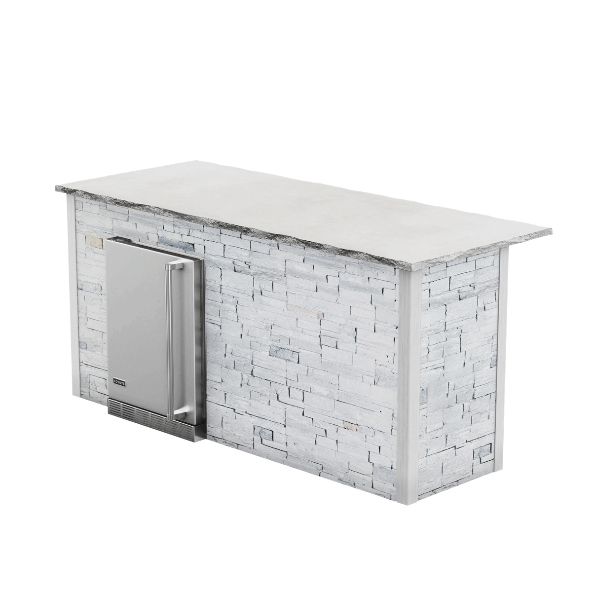 Stacked Stone White