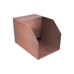 The Outdoor Plus 4" Scoop Style Scupper - Copper