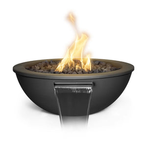 The Outdoor Plus 27" Sedona Powder Coated Fire and Water Bowl