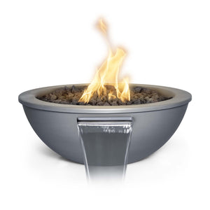The Outdoor Plus 27" Sedona Powder Coated Fire and Water Bowl