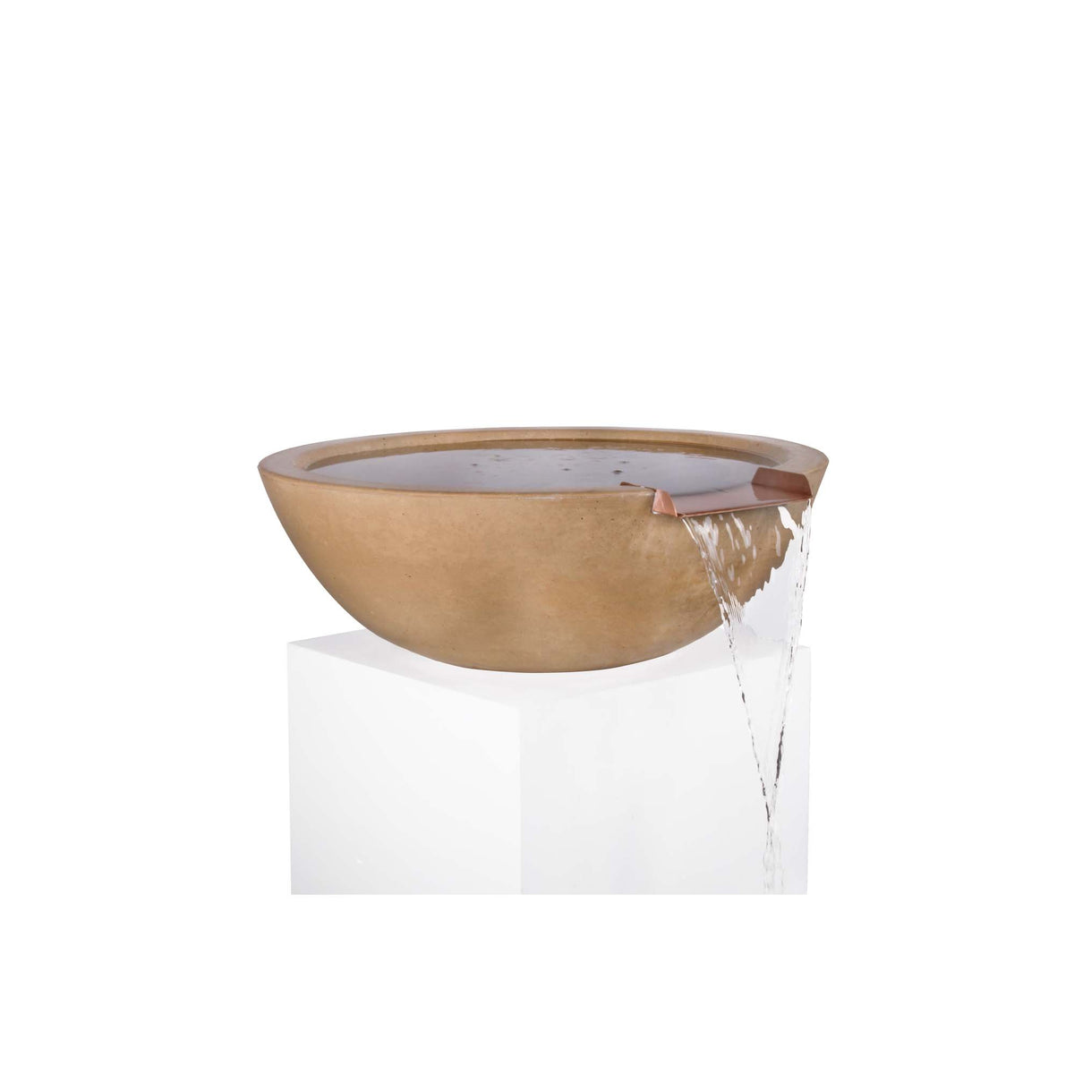 The Outdoor Plus 27" Sedona GFRC Water Bowl