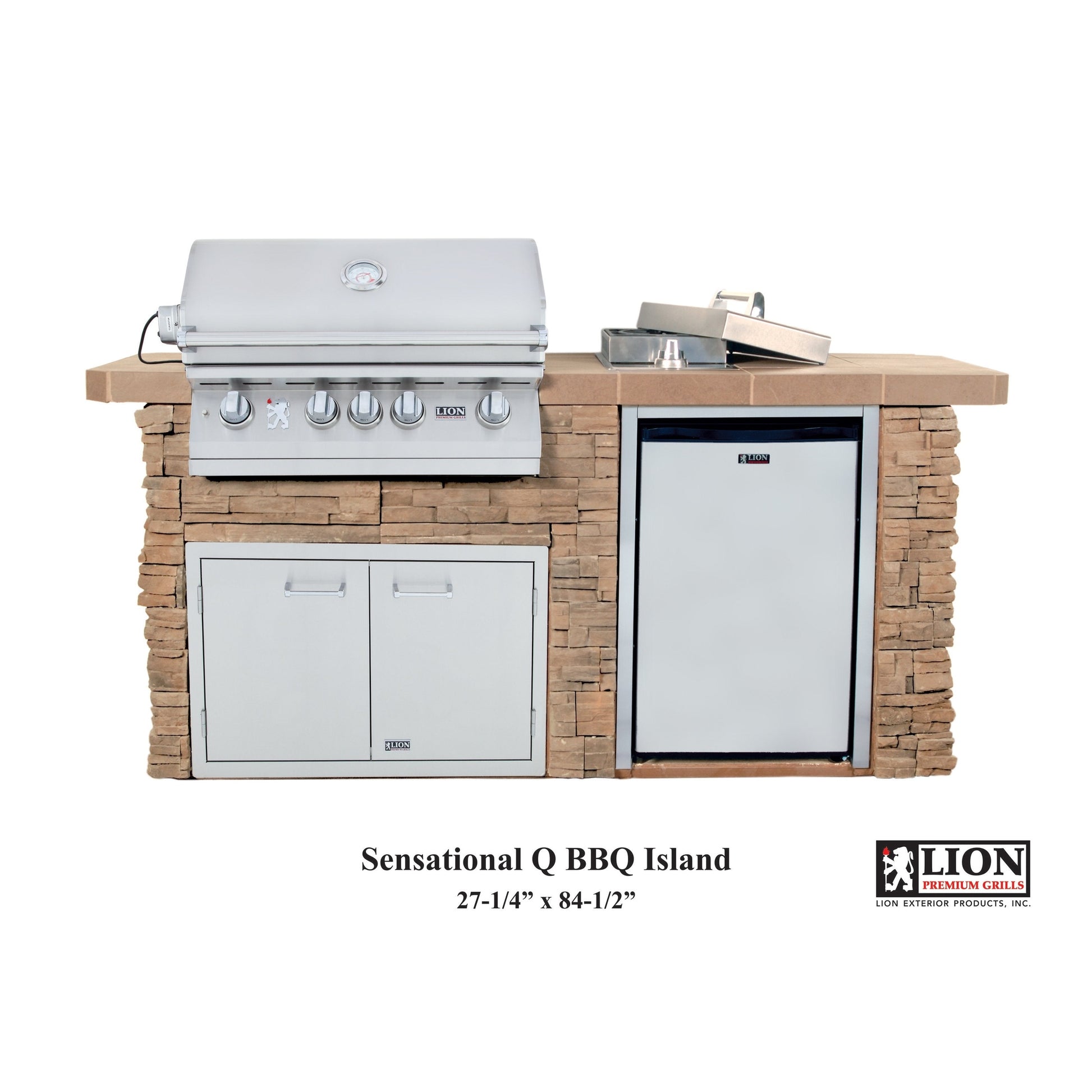 Sensational Q BBQ Island