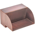 The Outdoor Plus Smooth Flow Radius Scupper 8" - Copper