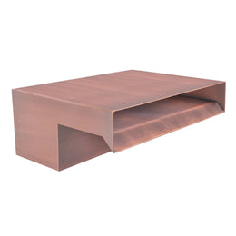The Outdoor Plus Smooth Flow Scupper 24" - Copper