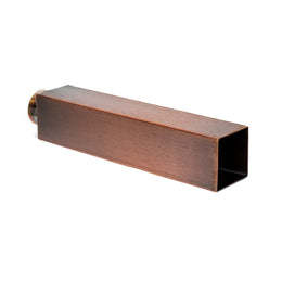The Outdoor Plus Box Mini Scupper - Copper - 2.5" x 2.5" x 12" - Open Back