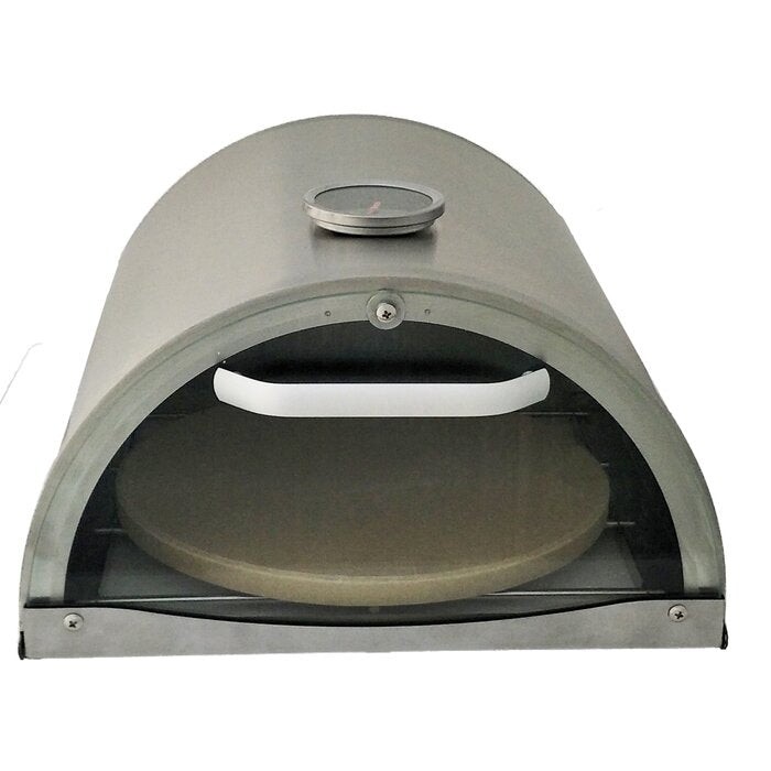 Mont Alpi Stainless Steel Side Burner Pizza Oven MASBP - BetterPatio.com