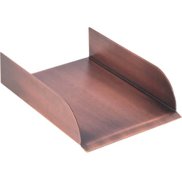The Outdoor Plus Straight Spillway 12" - Copper
