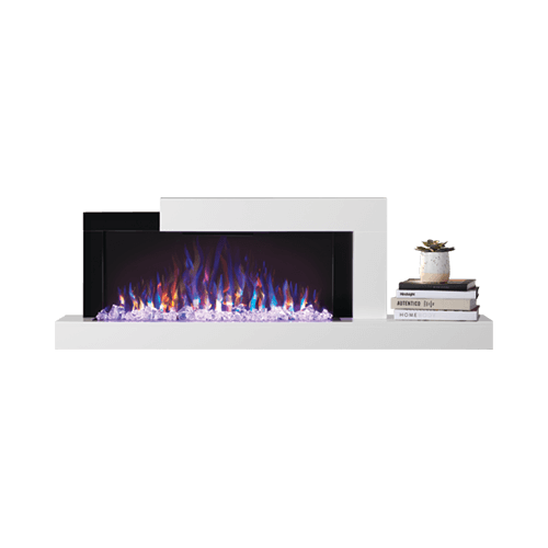 Napoleon Stylus Wallmount Electric Fireplace with Shelf NEFP325019W - BetterPatio.com