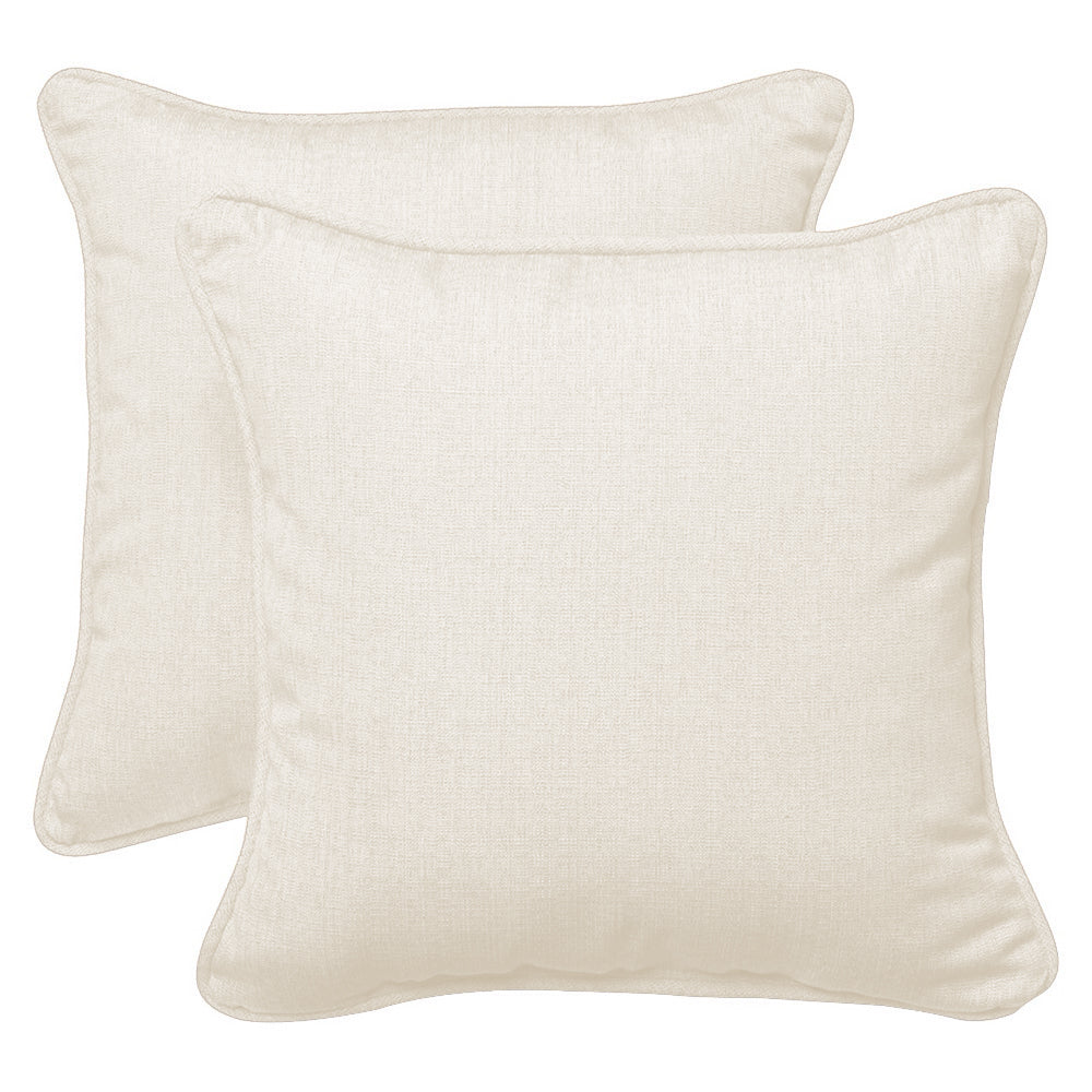 Set of 2 Throw Pillows 18 x 18 (Set of 2) | Hospitality Rattan Home