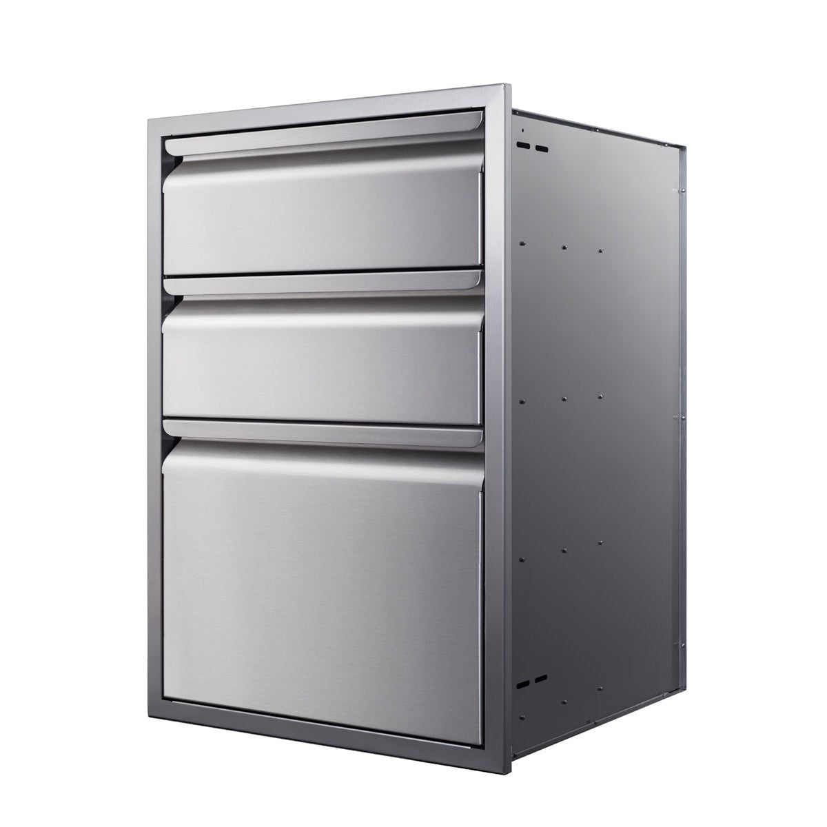 Memphis Wood Fire Grills Three Drawer Stack 21 inch - BetterPatio.com