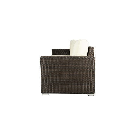 Source Furniture Lucaya Sofa, Espresso - BetterPatio.com