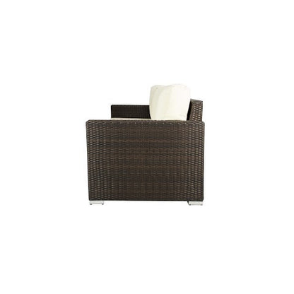 Source Furniture Lucaya Sofa, Espresso - BetterPatio.com