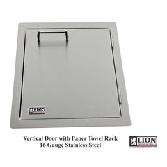 Lion Premium Grills Vertical Door with Towel Rack