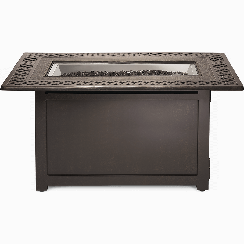 Napoleon Victorian Rectangle Patioflame Table VICT1BZ - BetterPatio.com